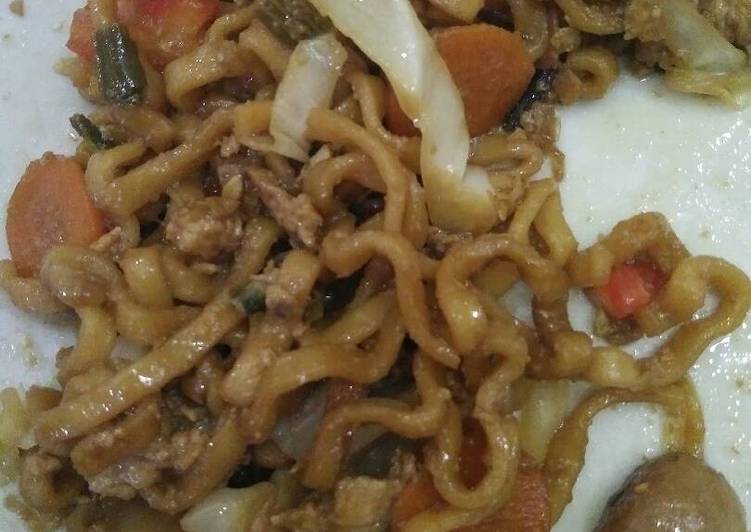 Resep Mie goreng sayur Anti Gagal