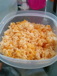 Una foto de Arroz rojo