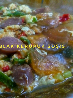 Foto resep Seblak kerupuk sosis