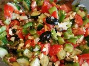 A picture of cucumber feta