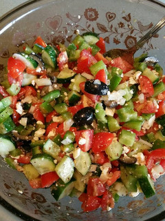A picture of Greek Salad.