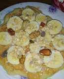 Pancake con bananas 😋🍌