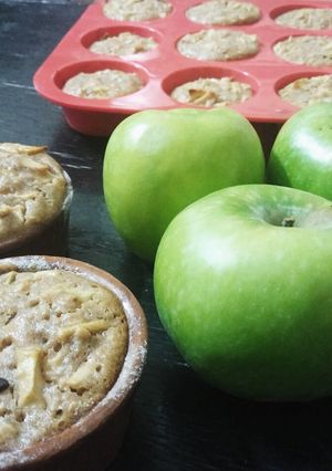 Una foto de Muffins de Manzana 🍏 y Avena