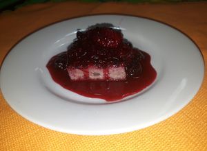 Una foto de Tarta de frutos rojos