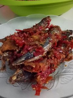 Foto resep Sambal ikan keranjang