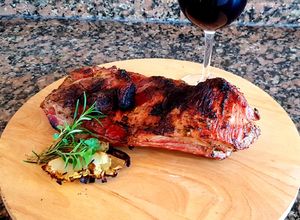 Una foto de Pechito de cerdo a la barbacoa
