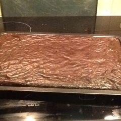 A picture of Hacked Chocolate Sheet Cake (Extreme Protein/Gluten free).