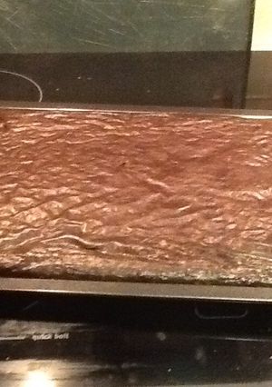 A picture of Hacked Chocolate Sheet Cake (Extreme Protein/Gluten free).
