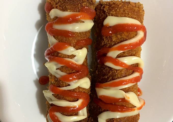 Wajib coba! Cara termudah memasak Hotdog ala Korea dijamin enak