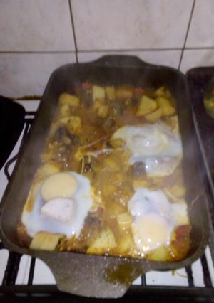 Una foto de Bifes de cerdo a la criolla