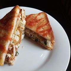 A picture of Korean Street sandwich.