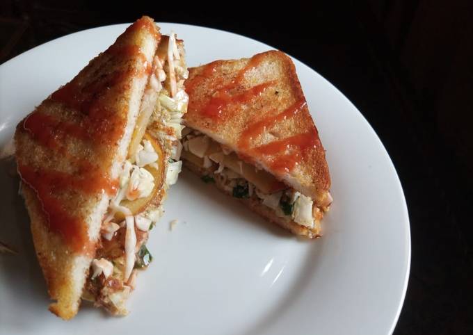 Korean Street sandwich Recipe