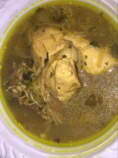 صورة لوصفة شوربة دجاج بالشعيريه