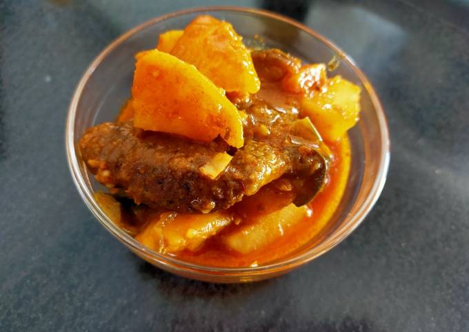 Recipe of Jamie Oliver Potato Brinjal Sabzi