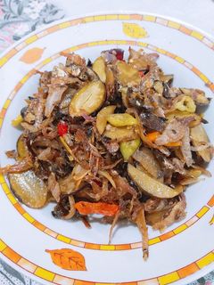 Foto resep Jengkol Teri Pedas