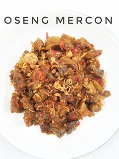 Foto resep Oseng Mercon