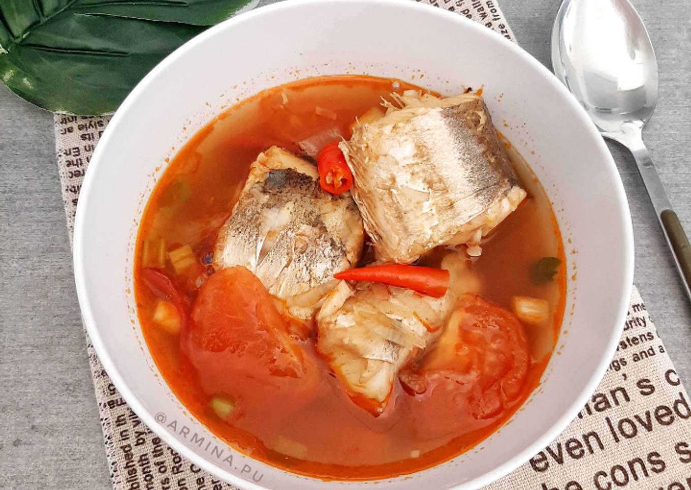 Sup Ikan Segar Pedas