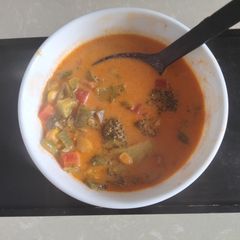 A picture of Thai Red curry.