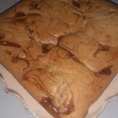 A picture of Torta Manchada de Dulce de Leche.
