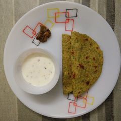 A picture of Broccoli Paratha.