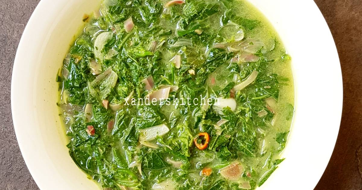  Resep  Sayur daun ubi tumbuk oleh Xander s  Kitchen Cookpad