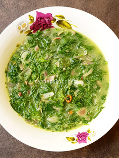 Foto resep Sayur daun ubi tumbuk