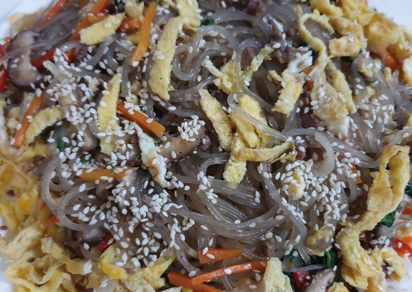 Jap Chae ~ Korean ������������ Traditional Noodle
