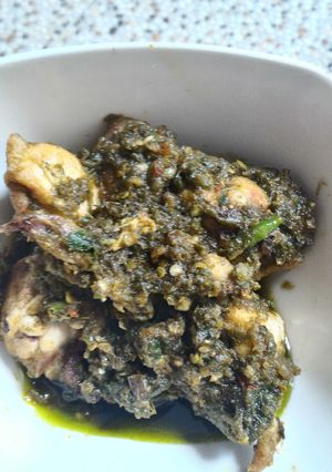 Foto resep Sambal ijo ayam goreng