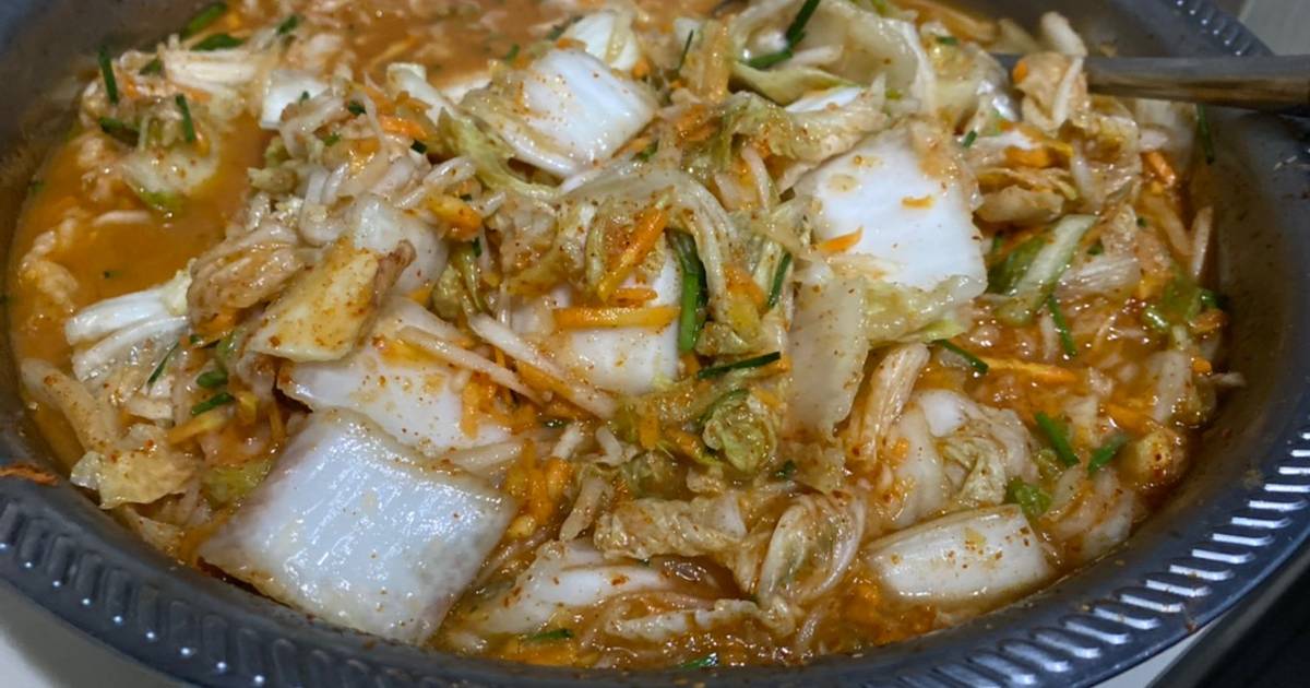 Resep Kimchi ala rumahan oleh Maura Leonisa Mahari Cookpad
