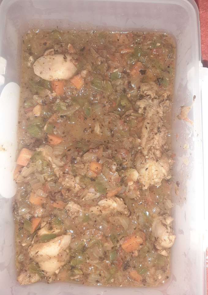 Una foto de Salsa de pollo