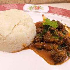 A picture of Tripe💃ni matumbo tu kwa kienyeji😂 #mystaplefoodrecipecontest.