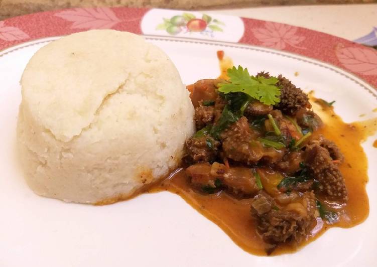 Simple Way to Make Ultimate Tripe💃ni matumbo tu kwa kienyeji😂 #mystaplefoodrecipecontest