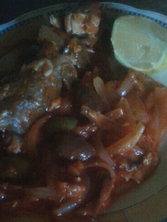 Una foto de Pescado a la veracruzana versión chilena
