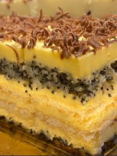 O poză a rețetei Delicioasă prăjitură Tosca😍😋dar asamblată și decorată diferit☺️❤️.