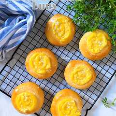 Custard Cream Buns-レシピのメイン写真