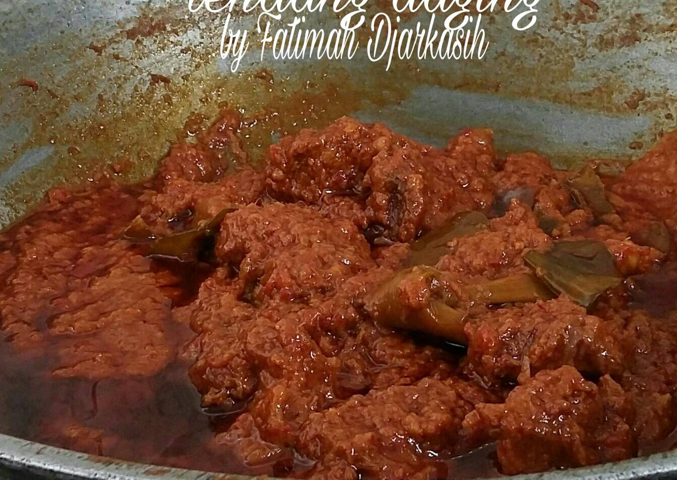 Rendang daging