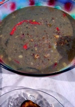Foto resep Gule kambing kacang hijau