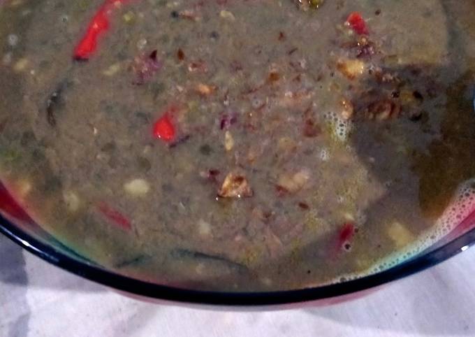 Recipe: Delicious Gule kambing kacang hijau