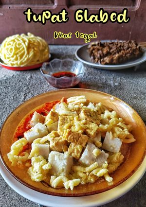 Foto resep Tupat Glabet Khas Tegal