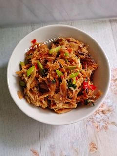 Foto resep Suwir tongkol pete