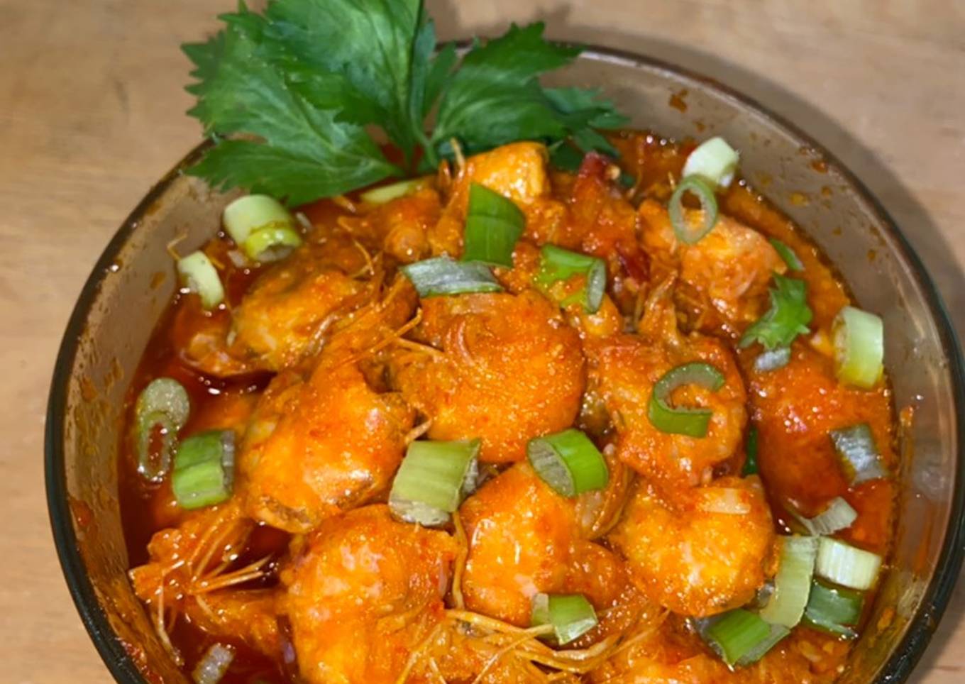 Udang balado