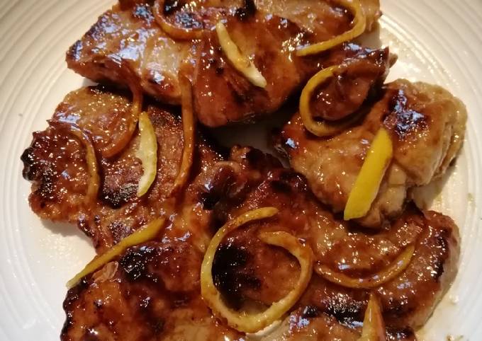 Steps to Make Ultimate Lemon Pork Chops