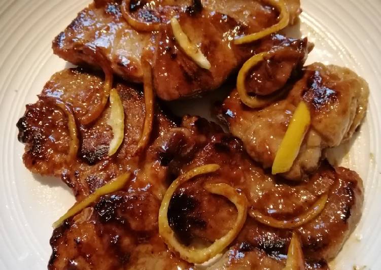 Lemon Pork Chops