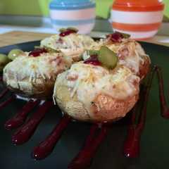 Foto principal de Champiñones rellenos de jamón serrano