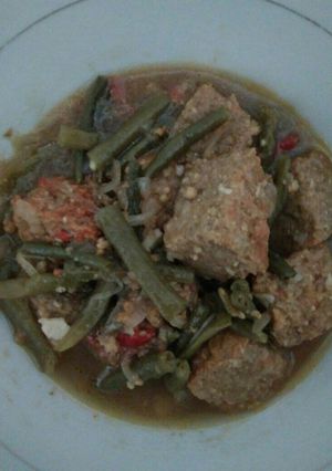 Foto resep Tumis Kacang Panjang Oncom