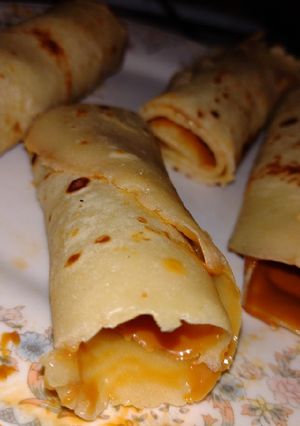 Una foto de Panqueques muy ricos y fáciles