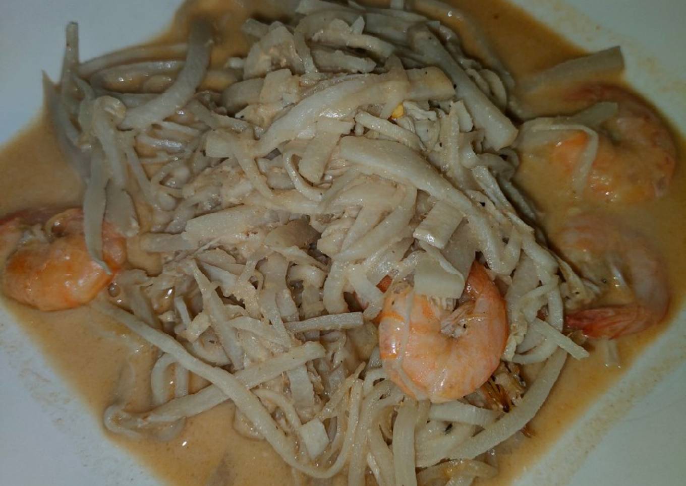 Lodeh rebung udang