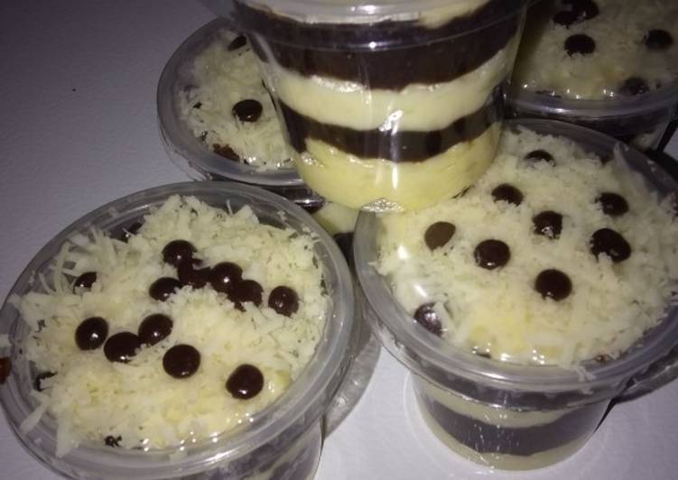 Bagaimana Membuat Cheese lumer brownies Anti Gagal