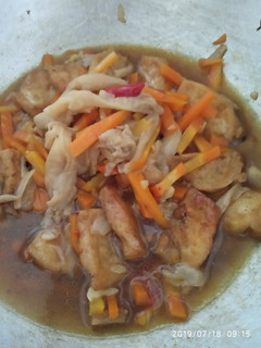 Foto resep Oseng jamur tahu