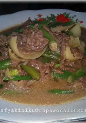 Foto resep Beef Yakiniku ala RHpawonalit